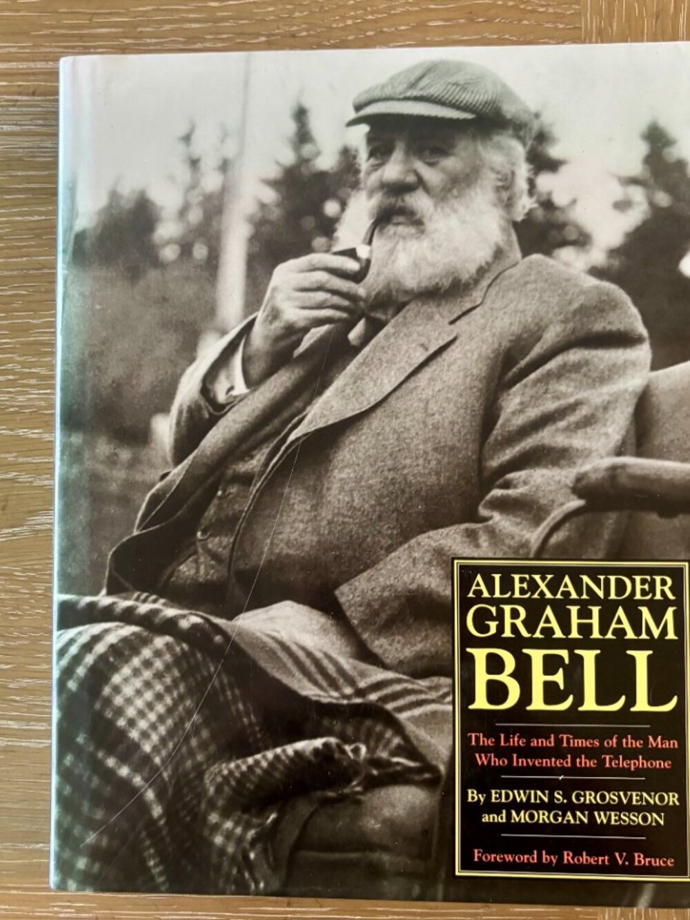 *Pristine* Alexander Graham Bell Illustrated Biography – Hardcover Book